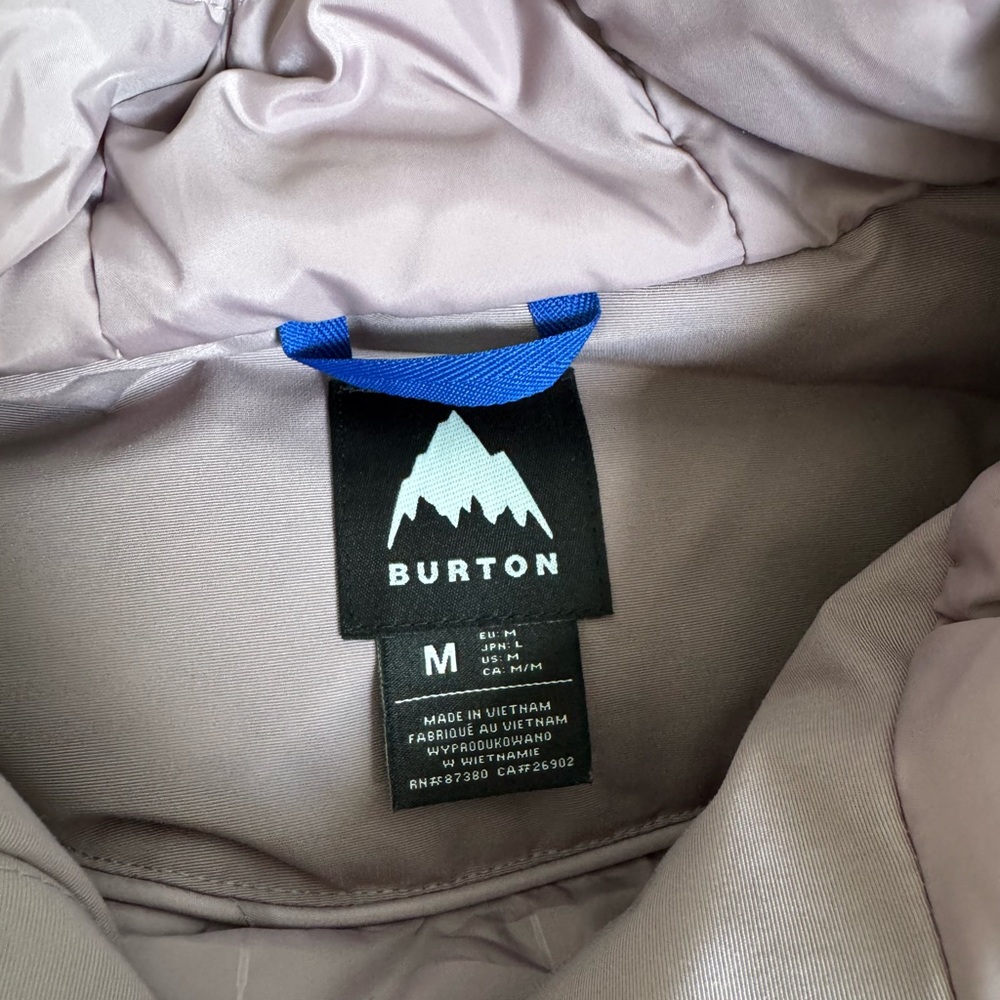Burton Saxton Parka Jacket size M like new - Picture 4 of 12